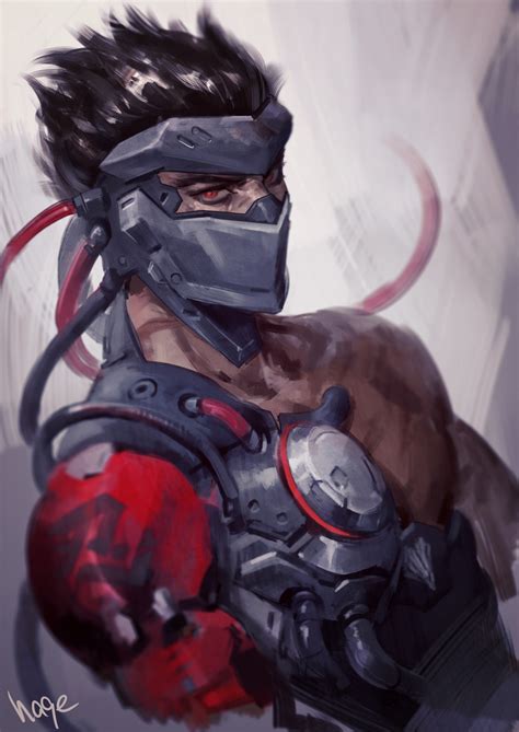 Genji And Blackwatch Genji Overwatch And 1 More Drawn By Hage2013