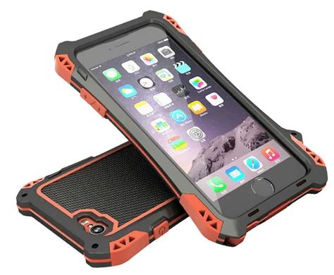 Amira Waterproof Shockproof Carbon Fiber Gorilla Metal Aluminum Gorilla Glass Armor Case Cover