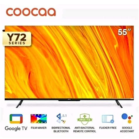 Jual Coocaa Y Led Tv Inch Digital Smart Google K Uhd Tv Di