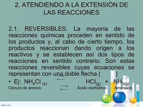 Tipos De Reacciones Quìmicas Ppt