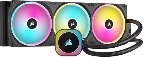 Corsair Icue Link H170i Rgb Liquid Cpu Cooler 420mm Aio Qx140 Rgb Fans Fits Intel® Lga