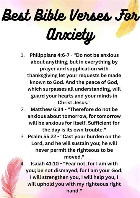 140 Bible Verses For Anxiety [overcome Strength] † ️️ Daily Blessings Prayer ️