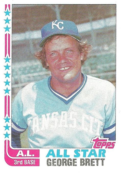 1982 Topps 549 George Brett Trading Card Database