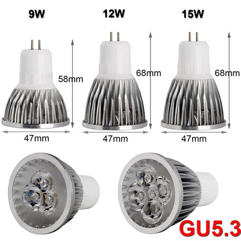 Ranpo Dimmable Led Spotlight Gu Mr E W W W Cob Bulb Lamp