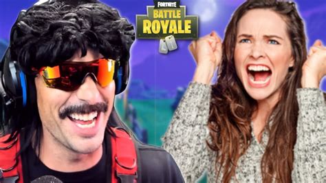 DrDisRespect Trolls A GIRL In Random Duos Funny Moments On Fortnite