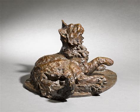 Reclining Cat Sladmore Life In Bronze 2022 Sotheby S