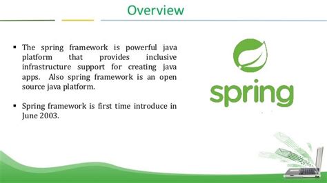 Complete overview of Java spring framework