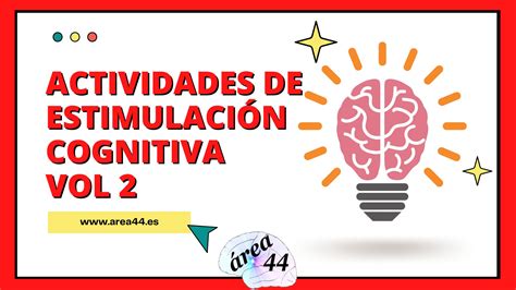 Actividades De Estimulaci N Cognitiva Rea Centro Psicopedag Gico