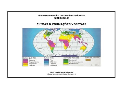 Mn Clima E Formações Vegetais