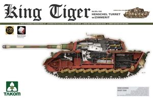 Bachmann Europe Plc German Army King Tiger H Heavy Tank W Zimmerit