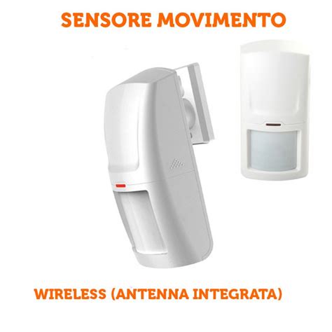 Buy Sensore Di Movimento Pir Volumetrico Wireless Allarme Per Allarme