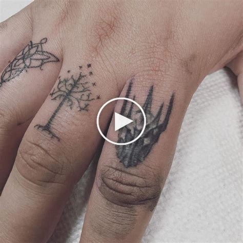 26 Rad SEÑOR DE LOS ANILLOS Tatuajes