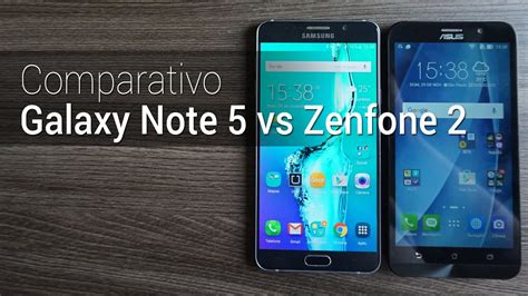 Comparativo Galaxy Note 5 Vs Zenfone 2 Tudocelular YouTube