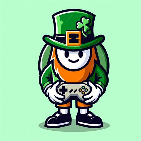 Premium Vector Free Vector Cute Character Celebrate St Patricks Day