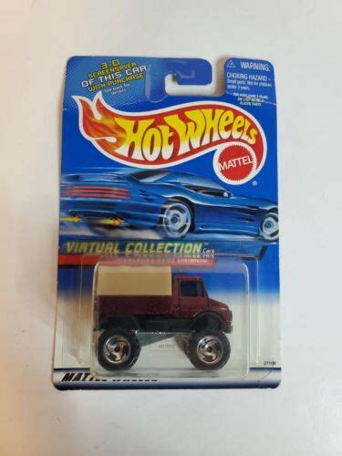 Hot Wheels Virtual Collection Cars Mercedes Benz Unimog