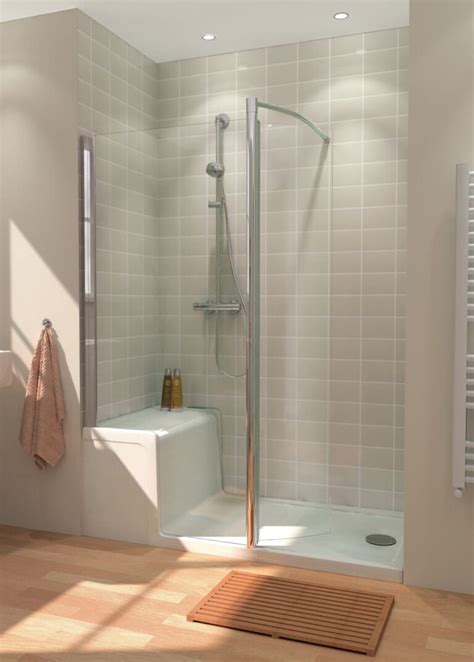 Seated Shower Tray Lakes Showering Spaces