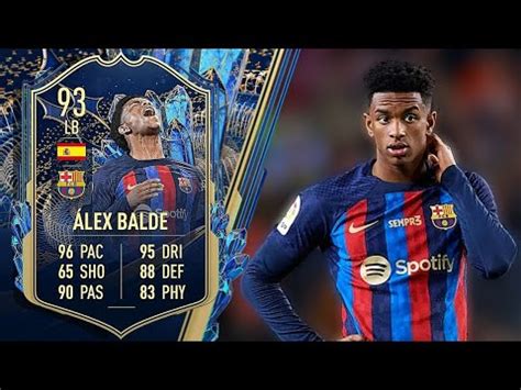 Alex Balde TEAM OF THE SEASON CARD FIFA 23 Ultimate Team FUT Champions