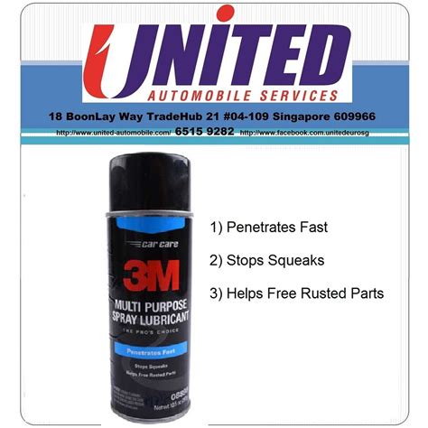 3m Multi Purpose Spray Lubricant 105 Oz 297g Shopee Singapore