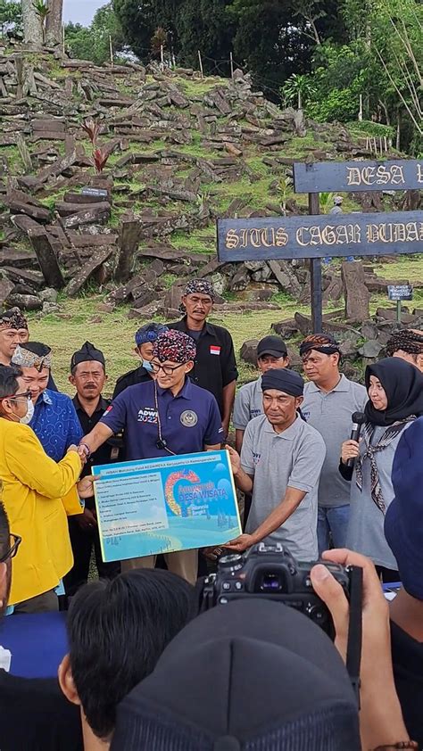 Gandeng Kemenparekraf Program Desa Wisata Berkelas Dunia Diluncurkan