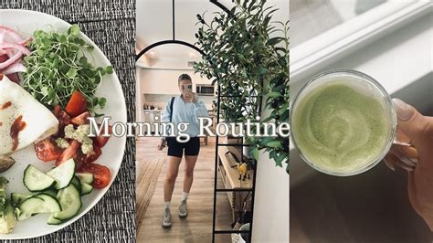 Am Morning Routine Productive Healthy Habits Skincare Workout