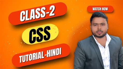 CSS Class 2 CSS Selectors Type Of CSS Selectors CSS Tutorial