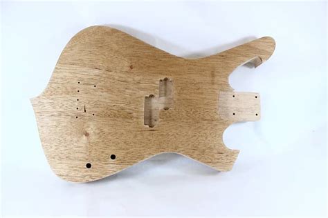 Unfinished Mahogany Fireman P Bass Guitar Body P Reverb Canada