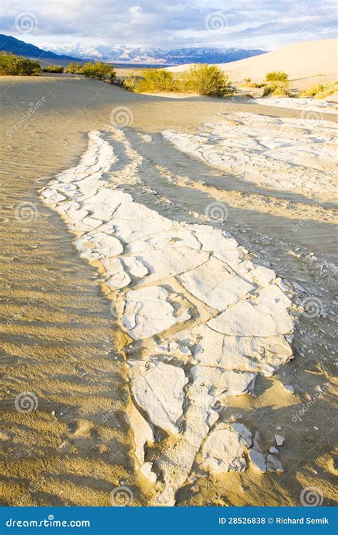 Stovepipe Wells sand dunes stock photo. Image of calmness - 28526838