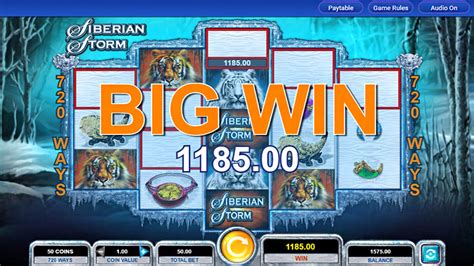 Siberian Storm Slot Review Into The Snowy Wild With Igt