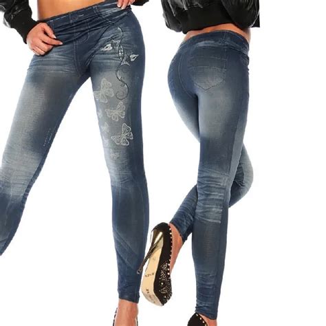 Buy Classic Stretchy Slim Leggings Sexy Women Jean