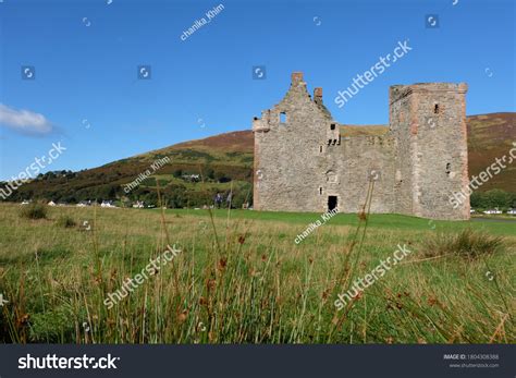 Lochranza Castle 13th Century Tower House Stock Photo 1804308388