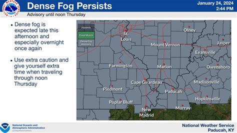 Dense Fog Advisory Issued Through Thursday Wpky