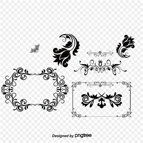 french pattern vector euporean pattern french pattern png transparent