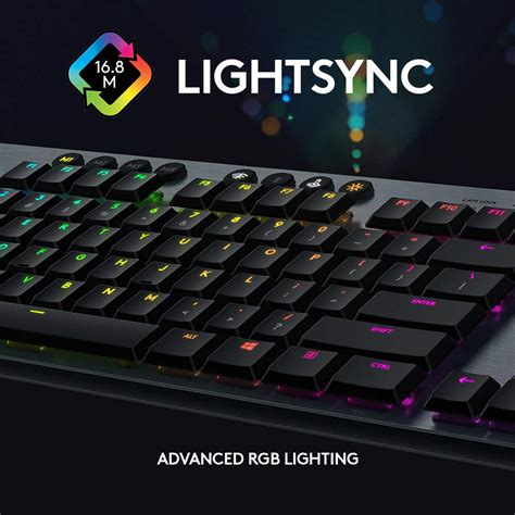 Logitech G815 Lightsync Rgb Mechanical Gaming Keyboard With Low Profile