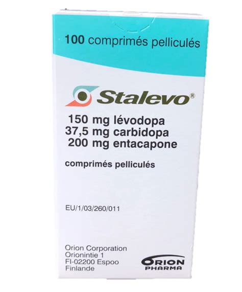 Stalevo Carbidopa Entacapone Levodopa Pharmog