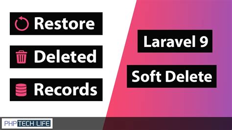 Laravel 9 How To Use Soft Deletes In Laravel Restore Trashed Records