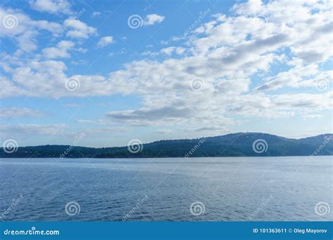 Strait Of Georgia Between Vancouver And Victoria British Columbia