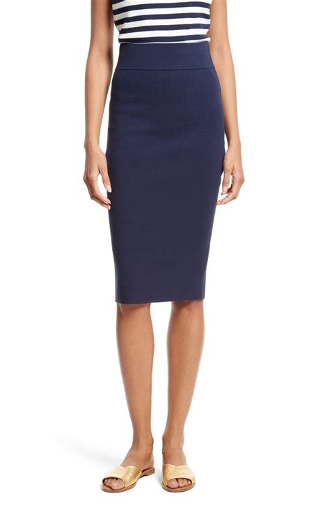 Milly Stretch Knit Pencil Skirt Nordstrom