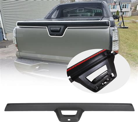 Amazon ECOTRIC Tailgate Cap Cover Top Molding Trim Spoiler