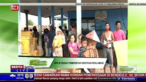 Dpr Desak Pemerintah Hentikan Reklamasi Jakarta Video Dailymotion