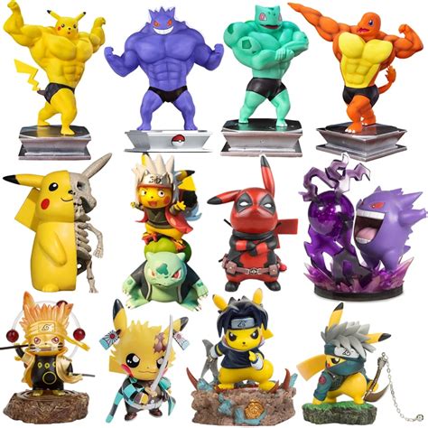 pokemon Figures Different Styles Toys Collection Pokémon Pikachu