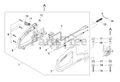 Shindaiwa DH 2510 Shindaiwa Hedge Trimmer Dual Sided Rear Handle