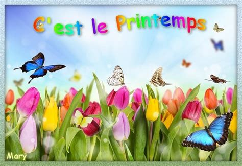 Aujourd Hui Vive Le Printemps