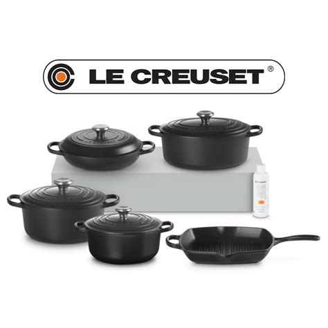 Essential Le Creuset Cast Iron 5 Piece Set Rev Comps