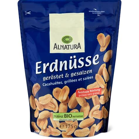 Alnatura Erdn Sse Ger Stet Und Gesalzen Migros