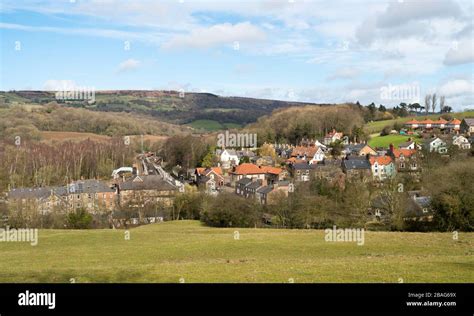 The village of Grosmont, in North Yorkshire, England, UK Stock Photo ...