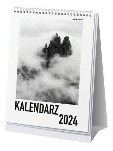 KALENDARZ 2024 BIURKOWY PIONOWY WTV TOP200 Kup Teraz W TYGRYSEK PL