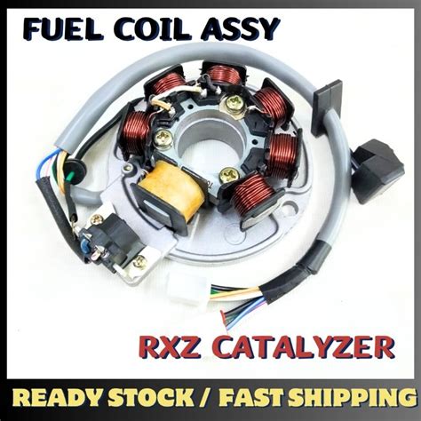 YAMAHA RXZ135 RXZ 5PV RXZ CATALYZER STATOR COIL TCB FUEL COIL ASSY