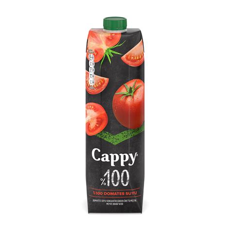 Cappy 100 Domates Suyu Karton Kutu 1 L Migros