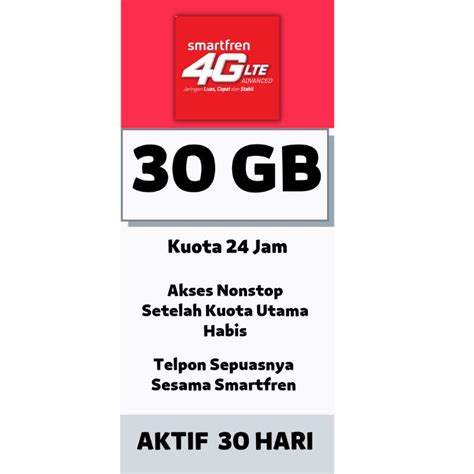 Jual Paket Data Kuota Smartfren Unlimited Nonstop Kuota Full Jam