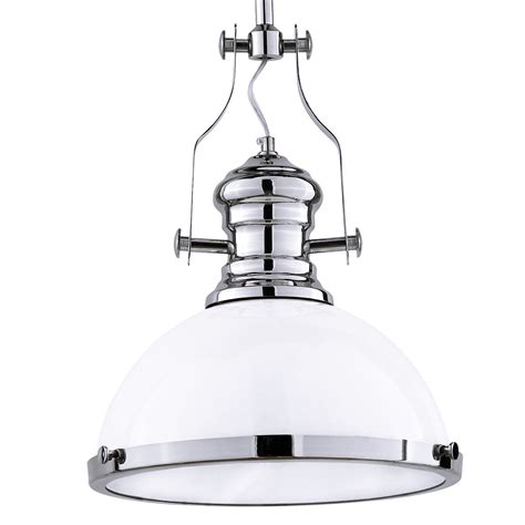 Lampa Industrialna Przemys Owa Loft Skandynawska Bia A Metalowa Ettore